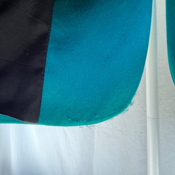 The Kooples (1) deep turquoise satiny blazer, EUC (Small) - Picture 15 of 16
